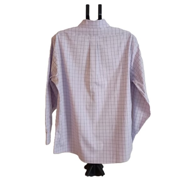 Brooks Brothers Men’s Purple Check Regency Fit Button Up Shirt L/S  Size 16.5 - Picture 3 of 14